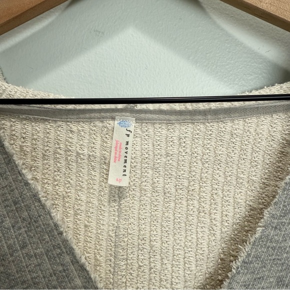 Free People FP Movement Dream Catcher Gray Hoodie - Picture 5 of 7